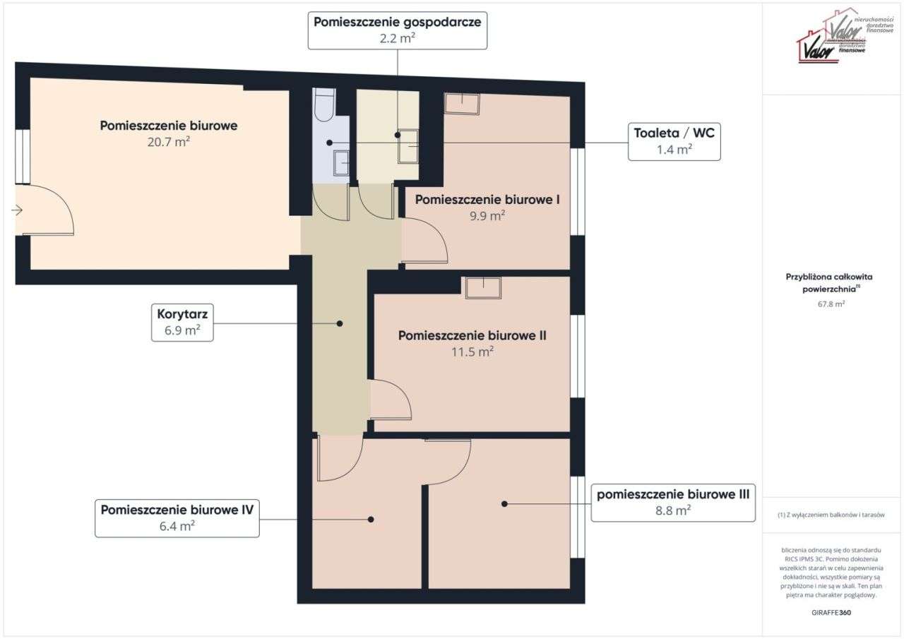 Lokal biurowy z wejściem od ulicy Limanowskiego - Pełny obrazek: 4/7
