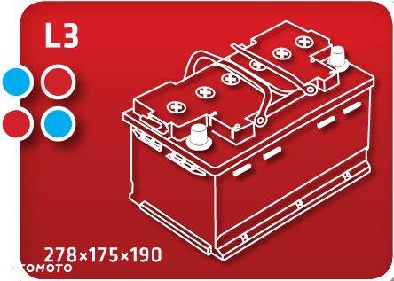 Akumulator TOPLA ENERGY  75Ah Prawy+ 700A - 3