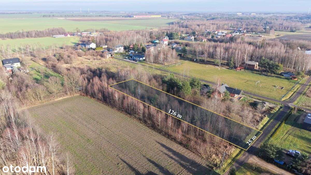 Działka budowlana w cichej okolicy - Pełny obrazek: 2/9