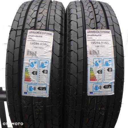 4 x BRIDGESTONE 195/65 R16C 104/102T Duravis R660 Lato 2018 NIEUŻYWANE JAK NOWE - 4