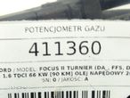 POTENCJOMETR GAZU FORD FOCUS II Turnier (DA_, FFS, DS) 2004 - 2012 1.6 TDCi 66 kW [90 KM] olej - 5