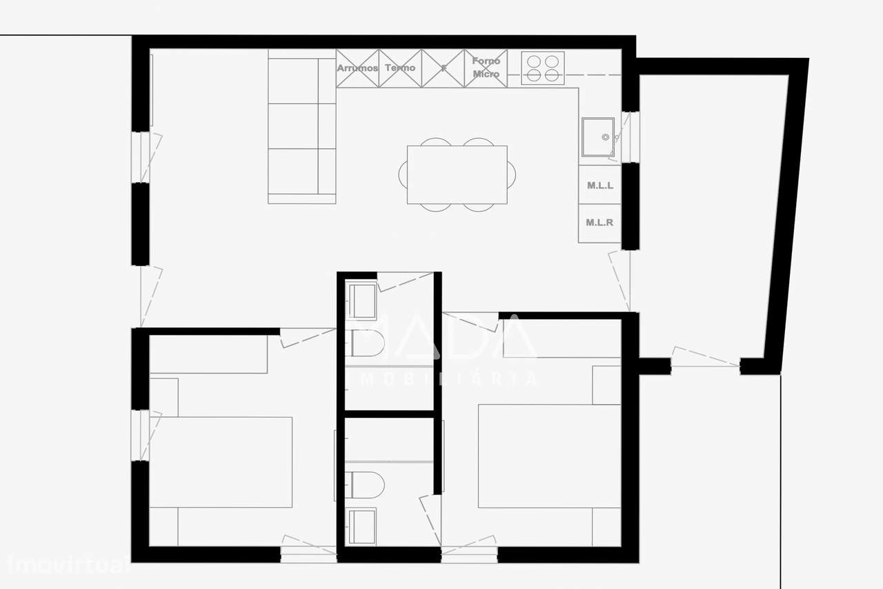 NOVA Moradia T2  a 10min da Universidade do Minho em Adaúfe, Braga-25