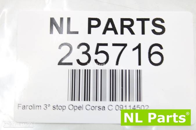 Farolim 3º stop Opel Corsa C 09114502 - 6