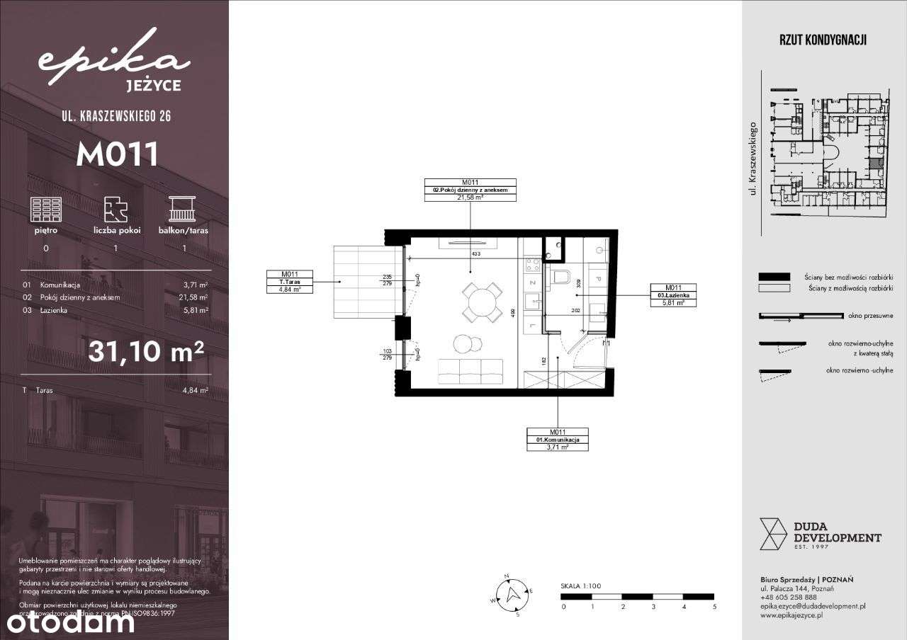 Zwrot 23%, kup mieszkanie na Jeżycach! - Pełny obrazek: 2/9