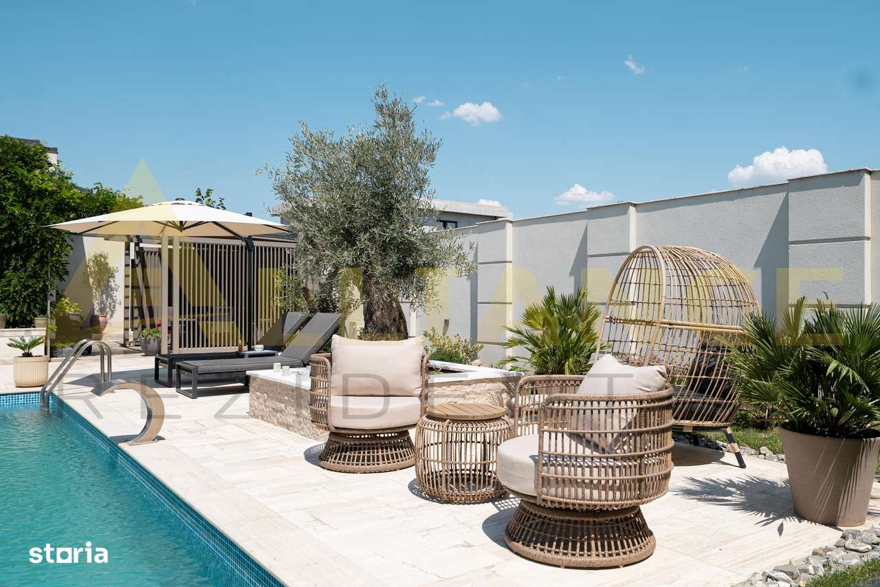 Casa Individuala - 850mp Teren-Proiect Unic - 5 camere 5 bai - Piscina - Imagine principală: 2/20