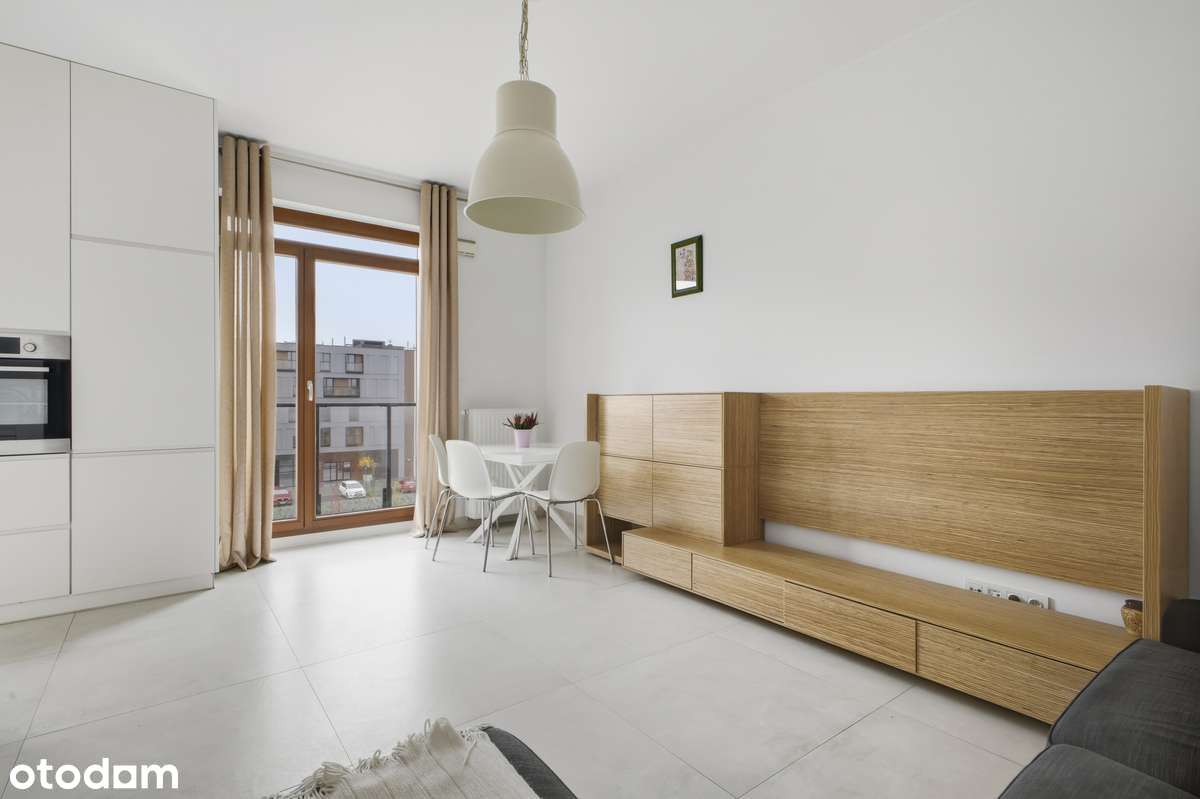 Nowoczesne mieszkanie w Miasteczku Wilanów | 2 pokoje | balkon | garaż - Pełny obrazek: 4/11