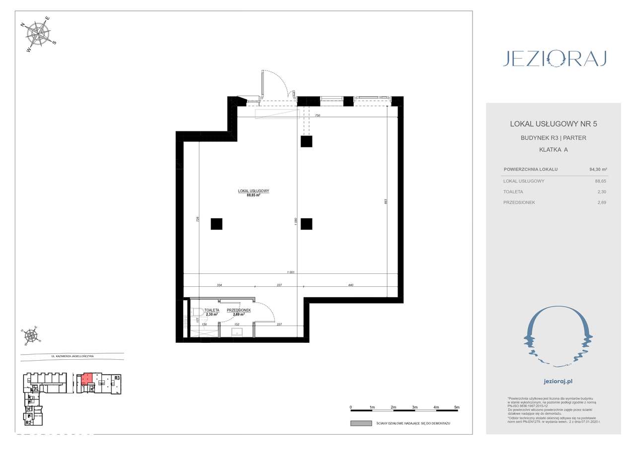NOWE LOKALE  JEDNO I DWUKONDYGNACYJNE | 94–216 m²| UL. JAGIELLOŃCZYKA-17