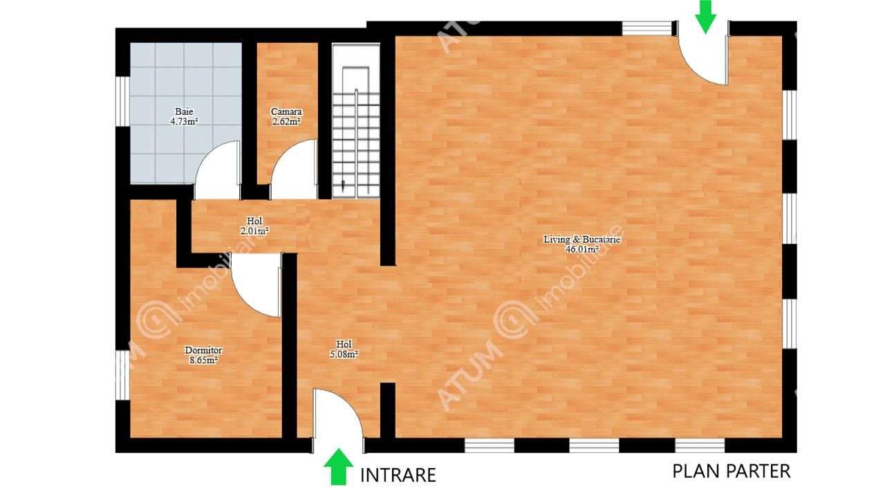 Casa cu 5 camere decomandate pe teren de 390 mp in Cisnadie Sibiu-4