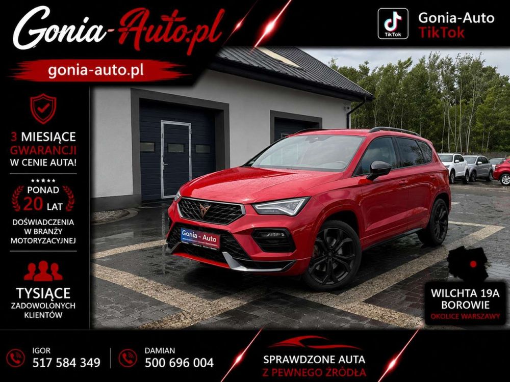 Cupra Ateca VZ 2.0 TSI 4Drive DSG Tribe Edition 2022