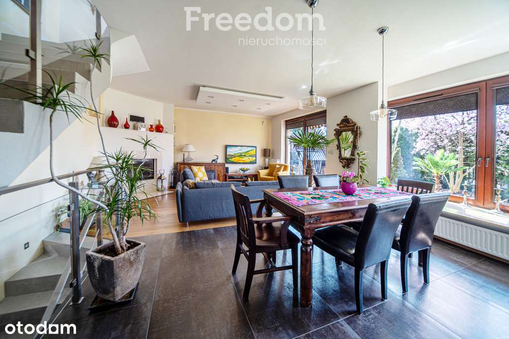 Prestiżowy dom na Wilanowie - z kominkiem i kinem - Pełny obrazek: 2/20