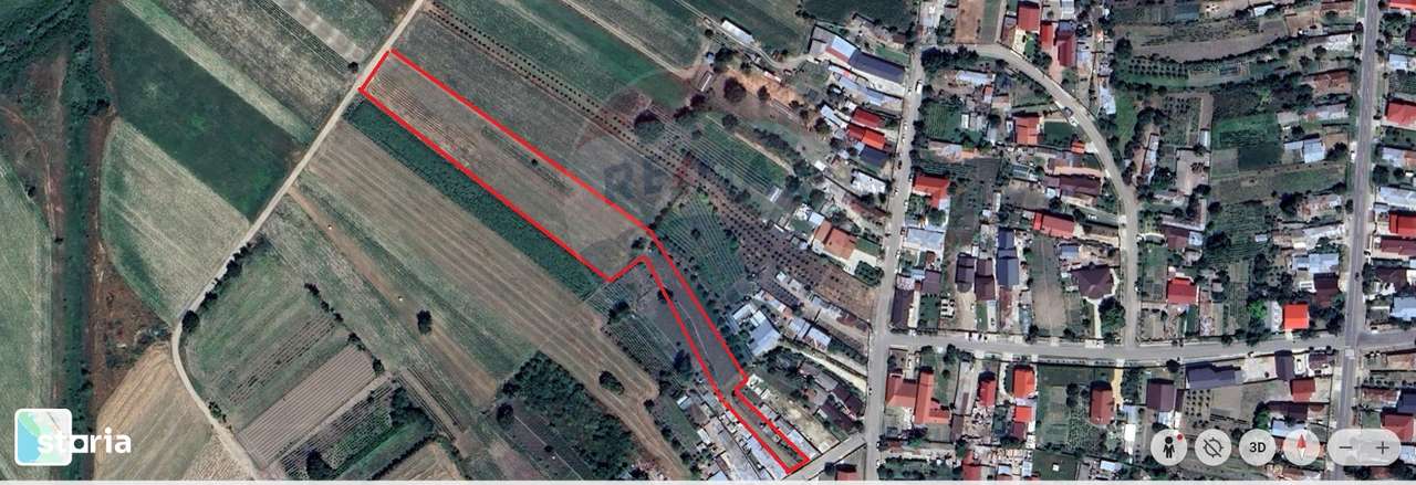 Teren intravilan 4,318mp  in Gologanu / Strada Margaretelor - Imagine principală: 2/3