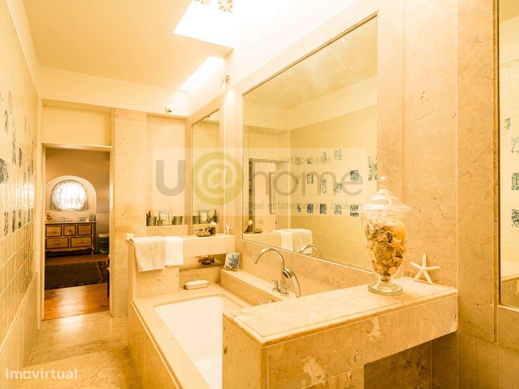 Moradia com piscina e vista mar na Charneca/Cascais-8