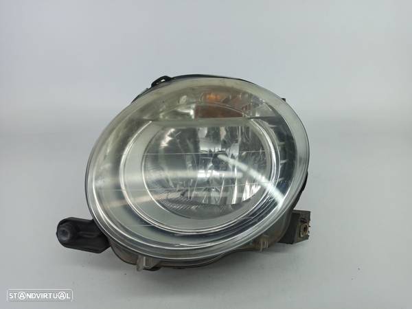 Optica Farol Direita Drt Fiat 500 (312_) - 1