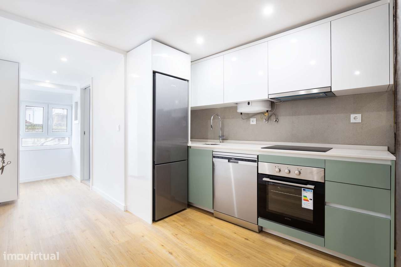 Descubra o Charme de Lisboa: T1 Moderno e Remodelado no Coração da Cid - Grande imagem: 3/19