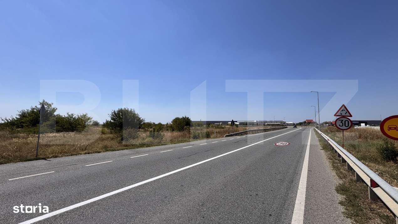 Teren intravilan, 13.025 mp, 40mp deschidere zona Carcea - Imagine principală: 4/5