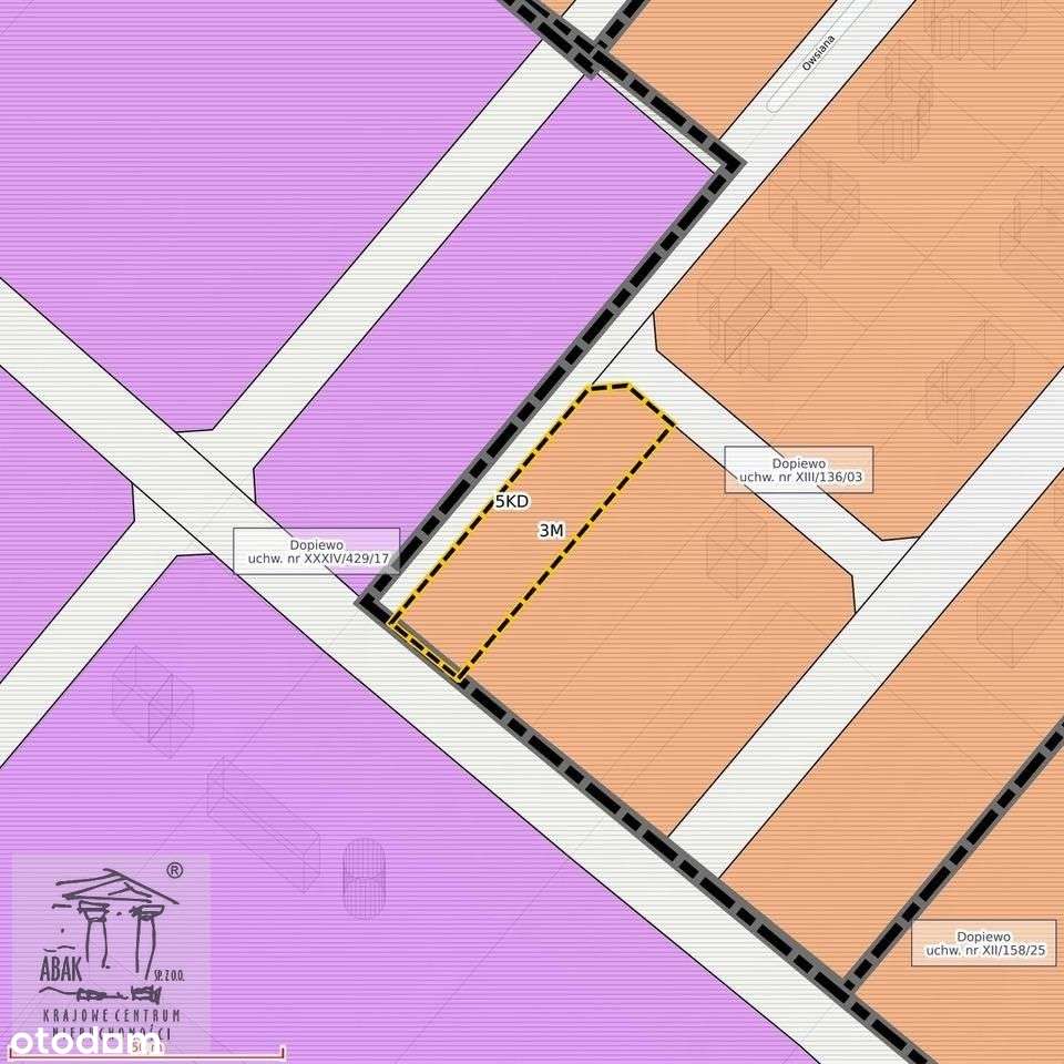 Działka o powierzchni 963m2 .Zakrzewo ul.Gryczana-1