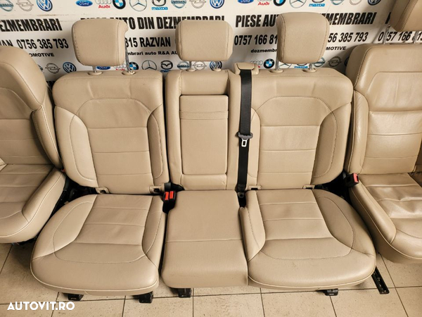 Interior Complet Scaune Banchete Mercedes Ml W166 Cu Incalzire Si Ventilatie Full Electrice 2012+ - 5