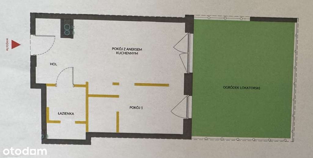 2 pokoje-Włochy-2023 rok-ogródek-do wprowadzenia-11