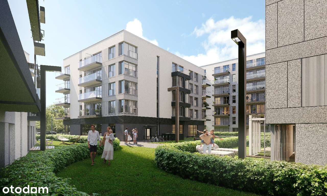 > RABATY < Duże 3 pokoje + 2 ogródki | Osobne WC | Przy Tramwaju - Pełny obrazek: 5/12