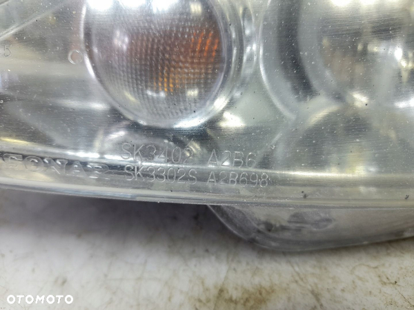 PEUGEOT 206 I LAMPA LEWA PRZÓD SOCZEWKA RINGI - 6