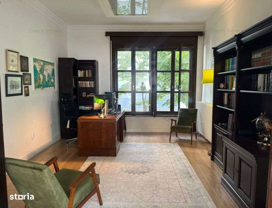 Vanzare jumatate vila arhitectura modernista Cotroceni 2 garaje terasa - Imagine principală: 3/20