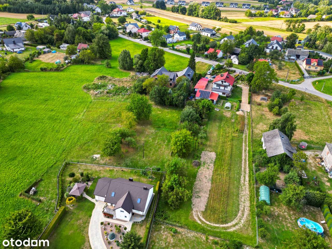 BEZ PROWIZJI, Działka budowlana 1198 m² z WZ, ul. Rumiankowa – Kraków-3