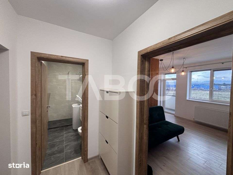 Garsoniera moderna de vanzare 38 mp+loc parcare Stefan cel Mare Sibiu - Imagine principală: 5/12