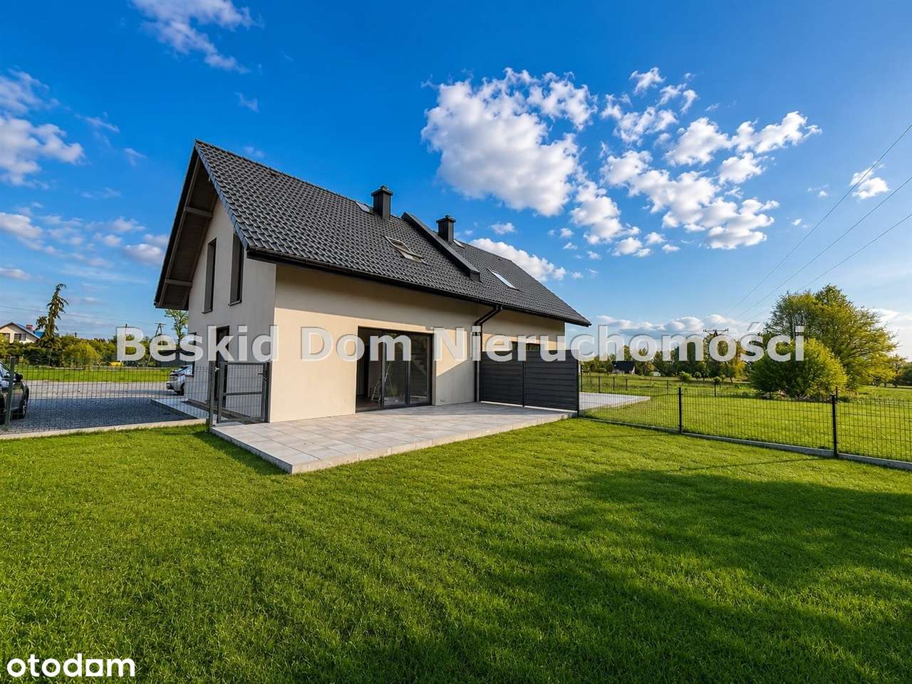 Dom w spokojnym i widokowym miejscu