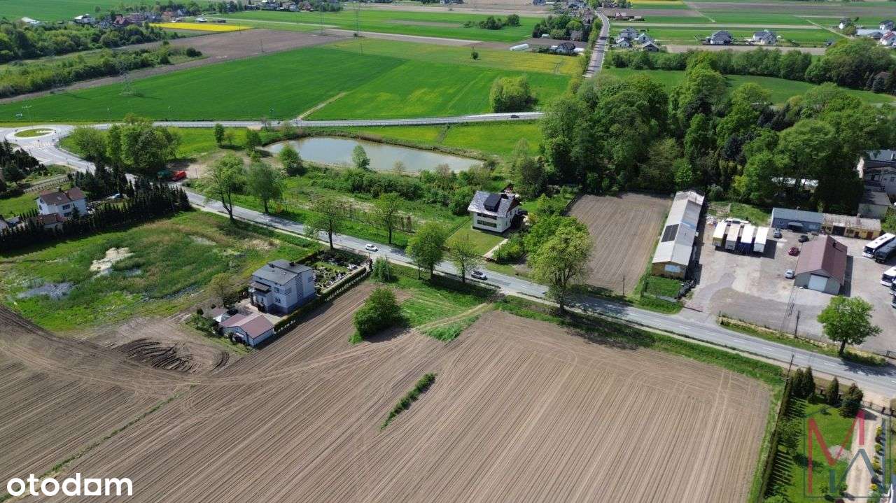 Działka usługowo- rolna Kopciowice gmina Chełm Śląski-7