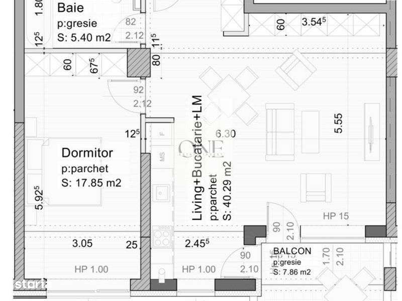 Apartament Spațios Bloc Nou-8