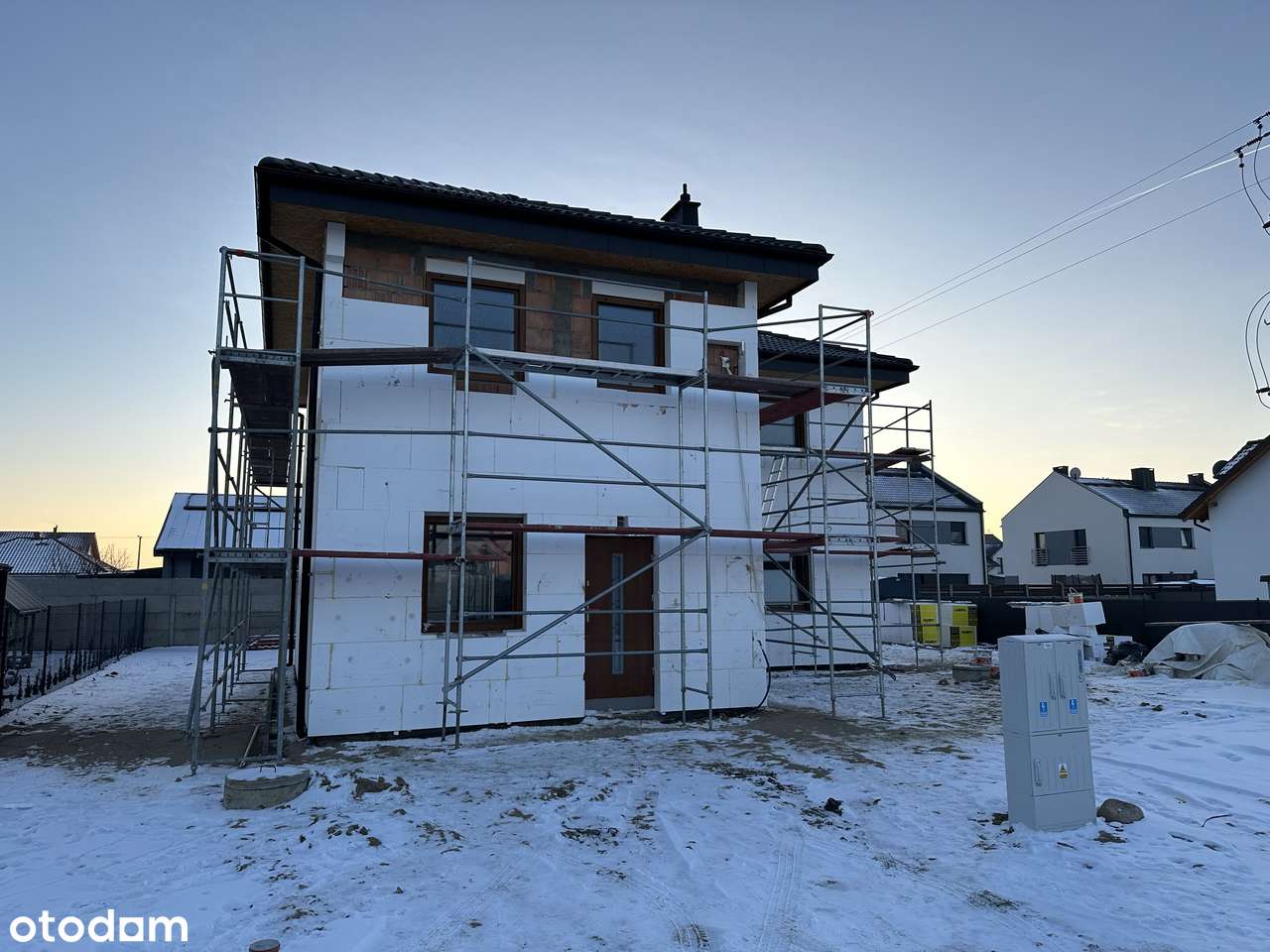 Nowe domy bliźniacze w Gołuskach koło Poznania-4