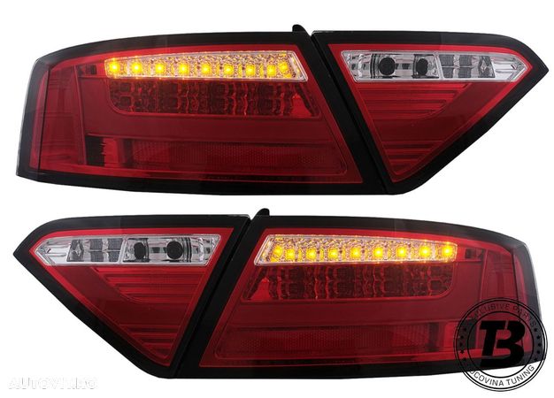 Stopuri LED compatibile cu Audi A5 8T Red Design - 8