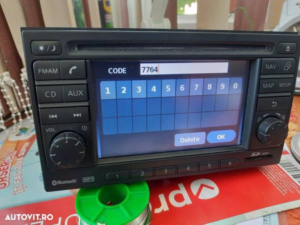 Decodare navi , Radio pin safe unit locked - 11