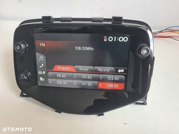 RADIO CITROEN TOYOTA AYGO 107 citroen C1 ANDROID AUTO NAWIGACJA PL - 8