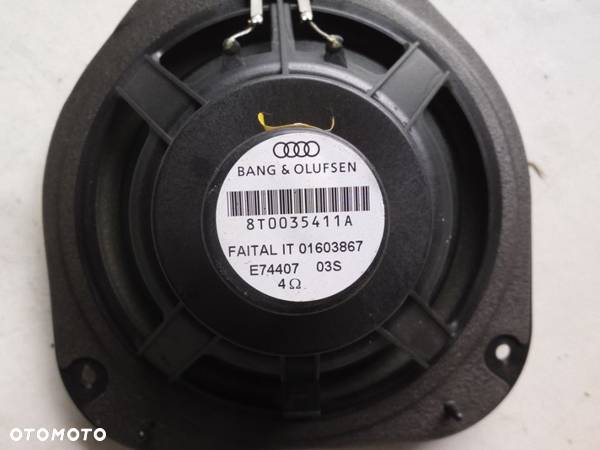 AUDI A5 A4 GŁOŚNIKI BANG OLUFSEN 8T0035411A POSIADAM DWIE SZTUKI O TAKIM OZNACZENIU - 4