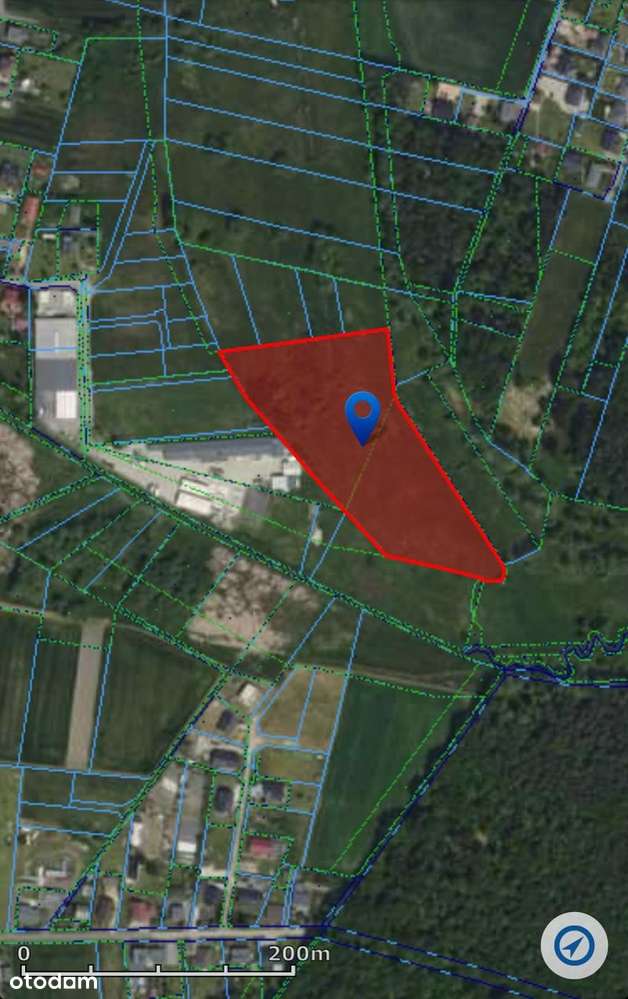 Okazja! Gardawice działki produkcyjno- usługowe 40,5 ara plus dojazd - Pełny obrazek: 2/8