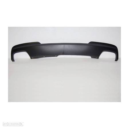 Difusor / Lip / Spoiler BMW F10 / F11 M-Tech Dupla Saída em plástico ABS - 1