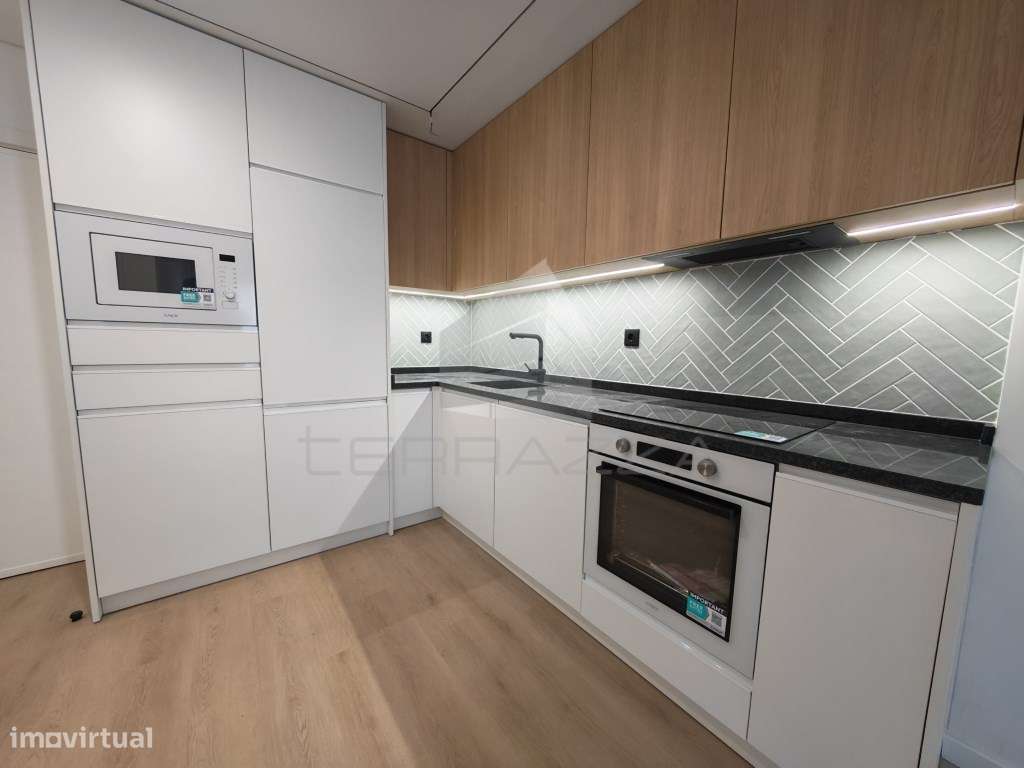 Apartamento novo T1 com terraço - Porto-0