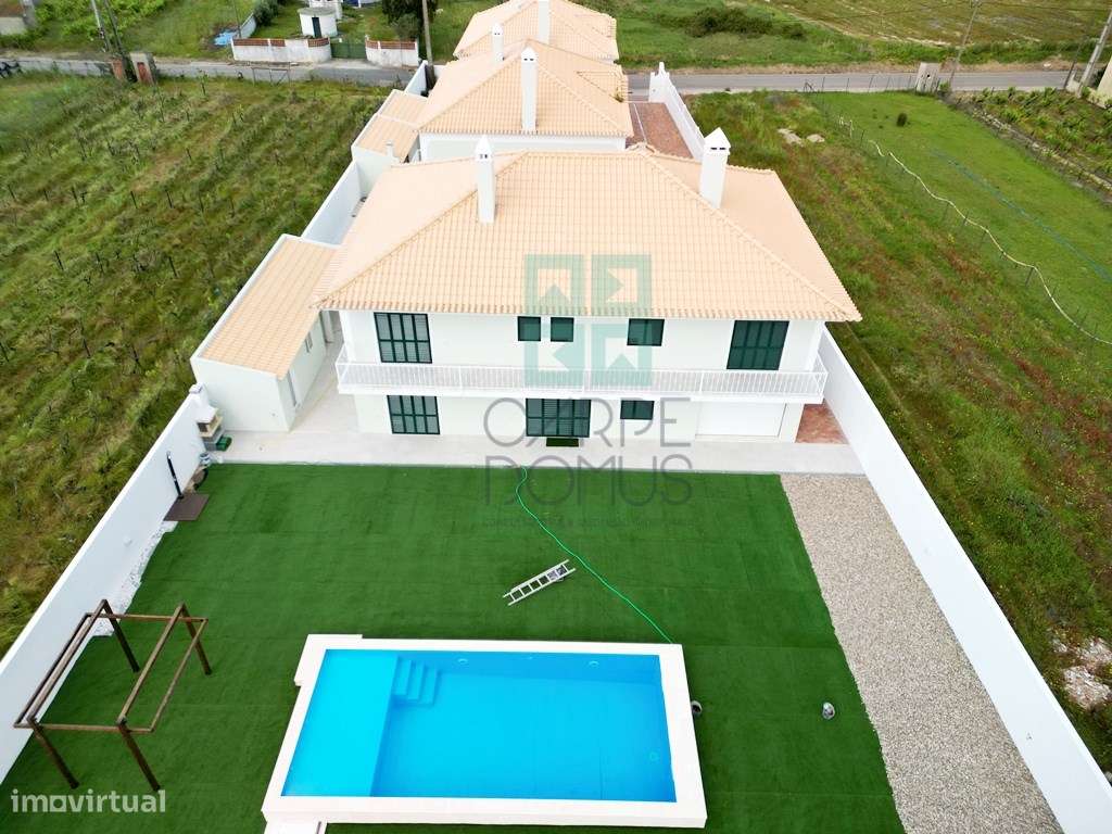 Excelente nova moradia T5 com piscina, em lote 7580m2, em Alpiarça,...-59