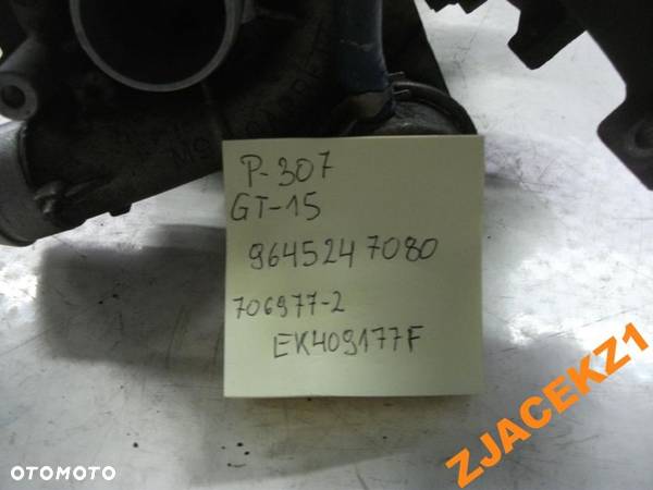 TURBOSPREZARKA PEUGEOT 206 307 HDI GT15 9645247080 - 2