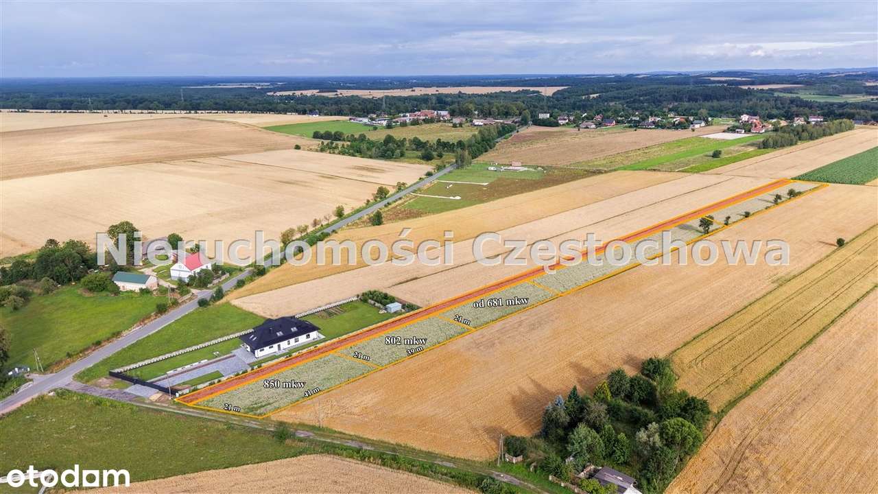 Działka na sprzedaż, Mstów-4