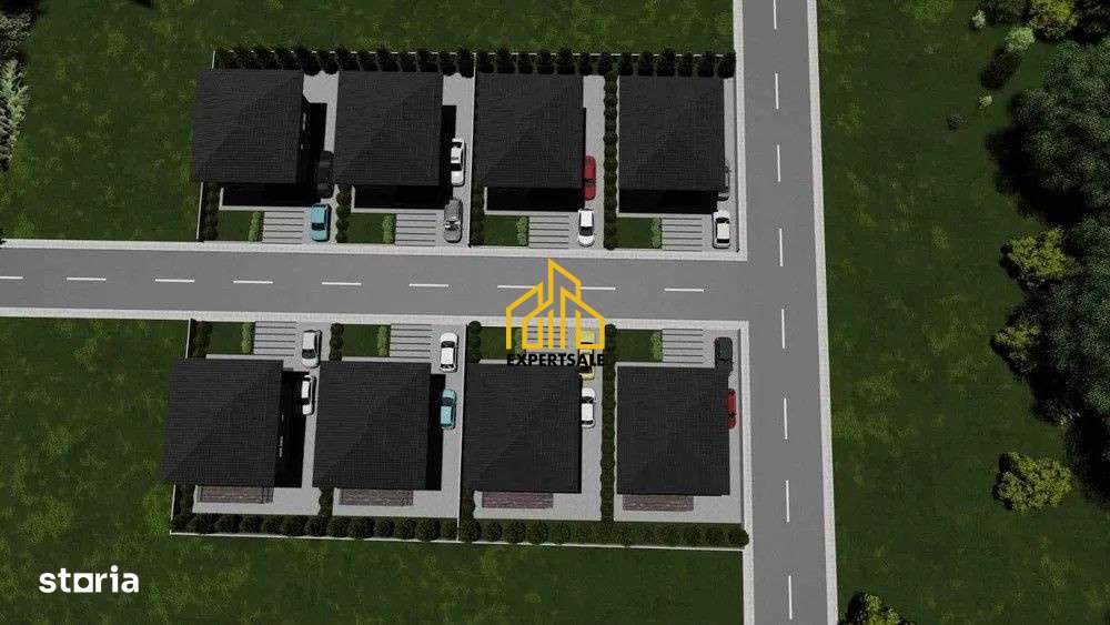 Vile Clinceni individuale 4 camere, teren 350m - Imagine principală: 4/5