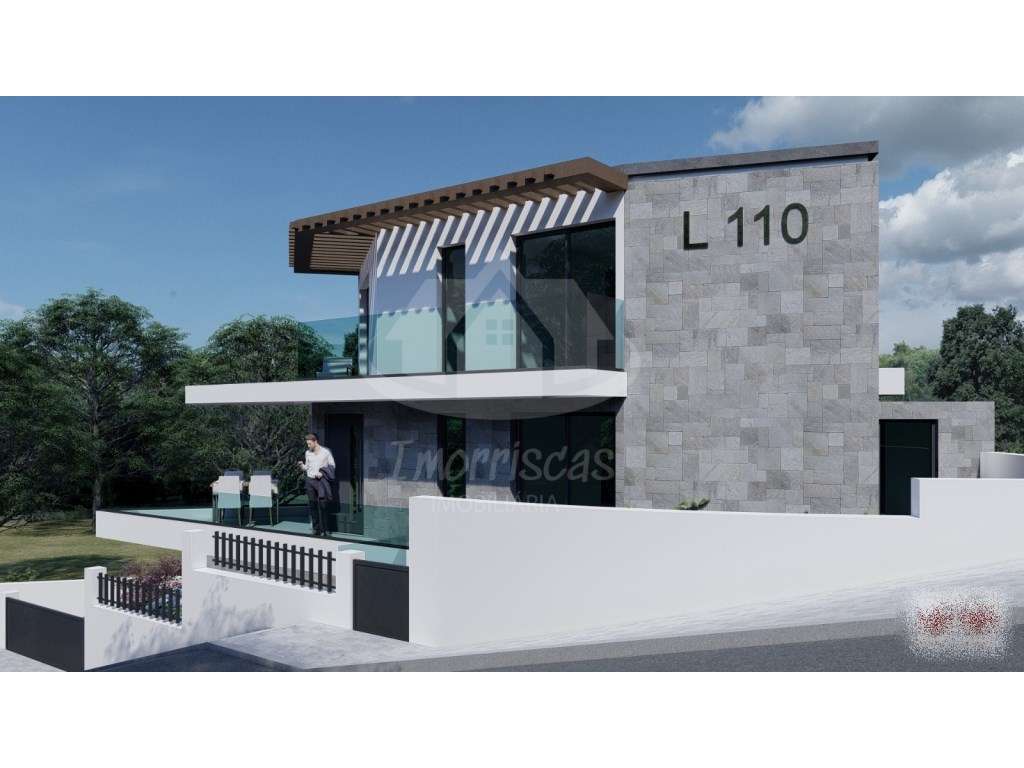 Moradia V3 em construção, com piscina e jardim privativo em Alhandra - Grande imagem: 4/43