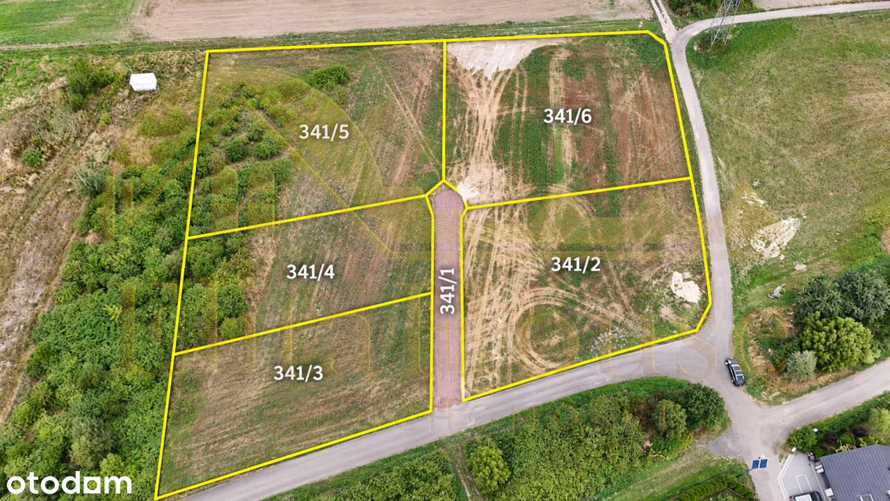 1113 m² | Działka budowlana | Bojków | Idealna pod dom