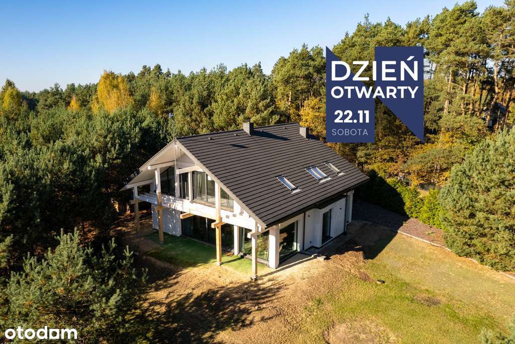 Luksus w sercu natury - dom przy ścianie lasu-0