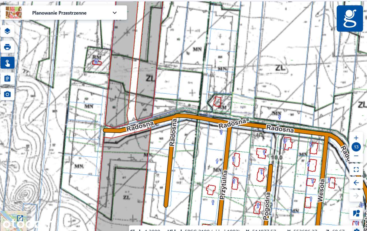 Teren inwestycyjny 5,76 ha – pod zabudowę mieszkaniową 1 ha 2365 m²-13