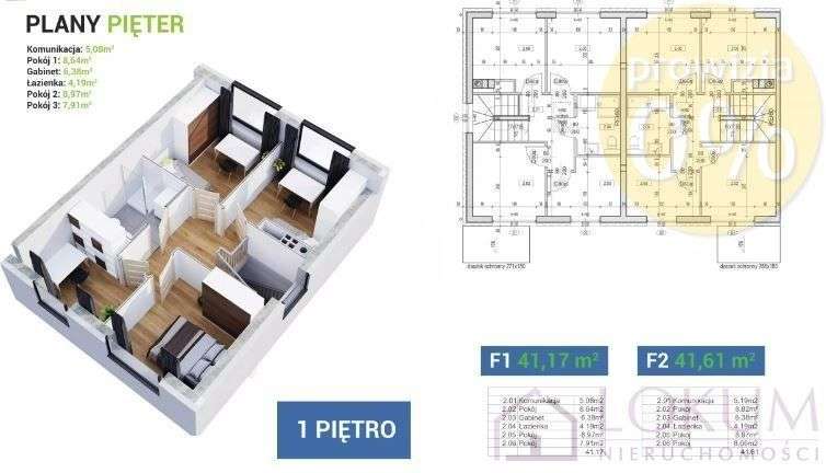 Sławin, 5 pokoi, działka ok 2,5 ara - Pełny obrazek: 2/20