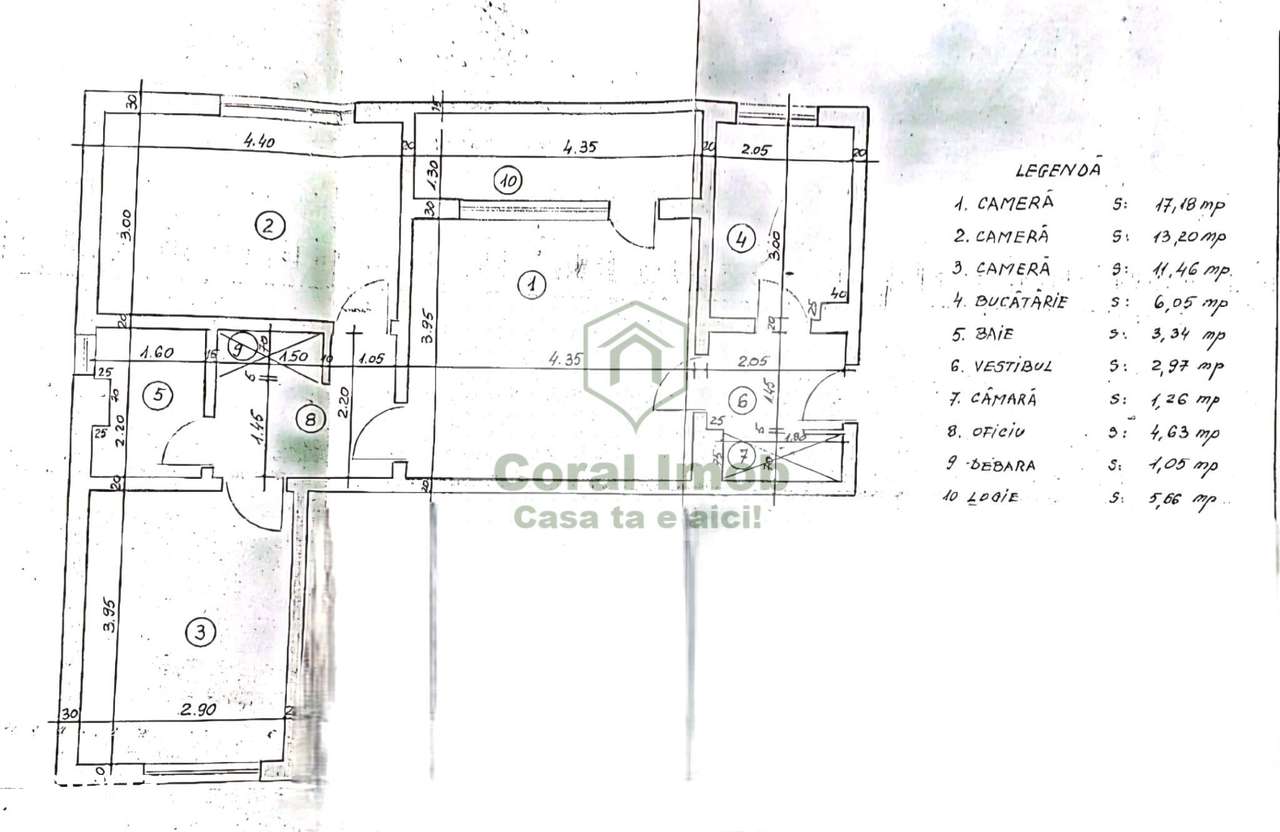 Vanzare apartament cu 3 camere Colentina, Kaufland.-1