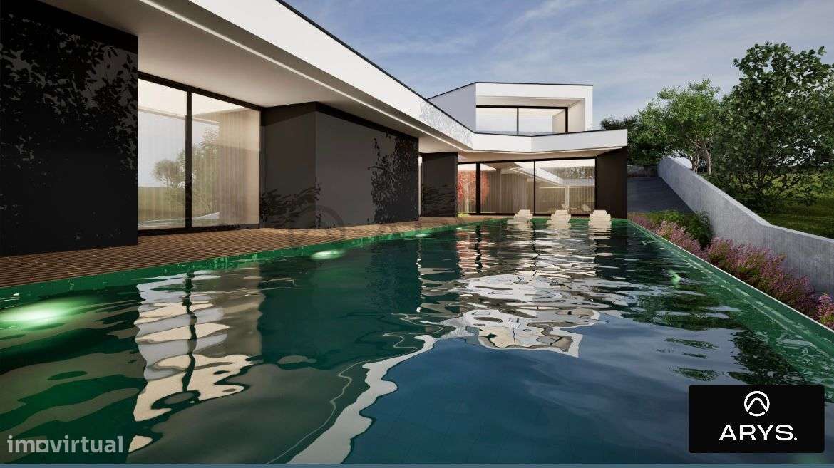 Nova Moradia de Luxo com Piscina em Mascotelos – Guimarães - Grande imagem: 3/25