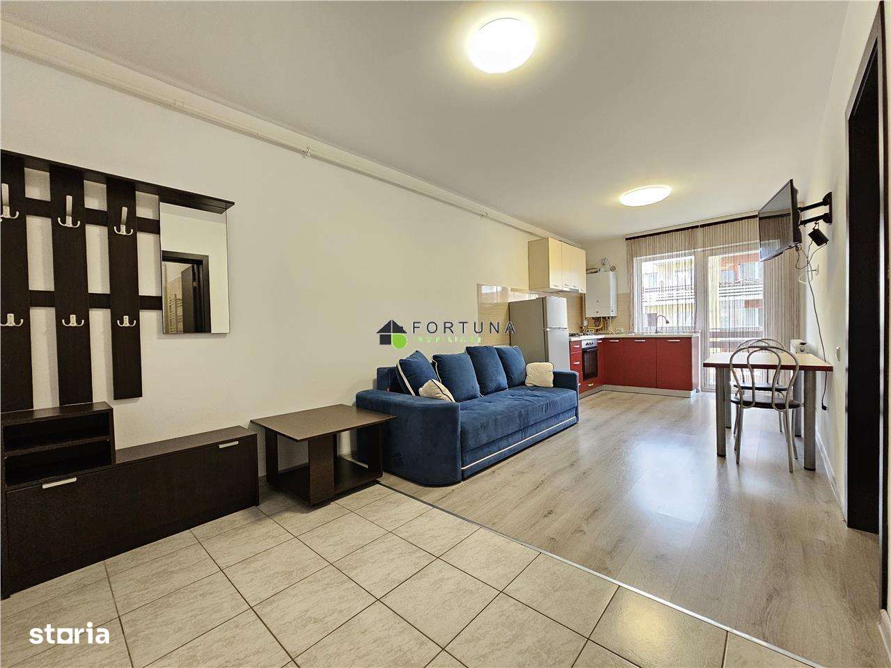 Studio, mobilat si utilat, la SubCetate Sanpetru - Imagine principală: 5/9